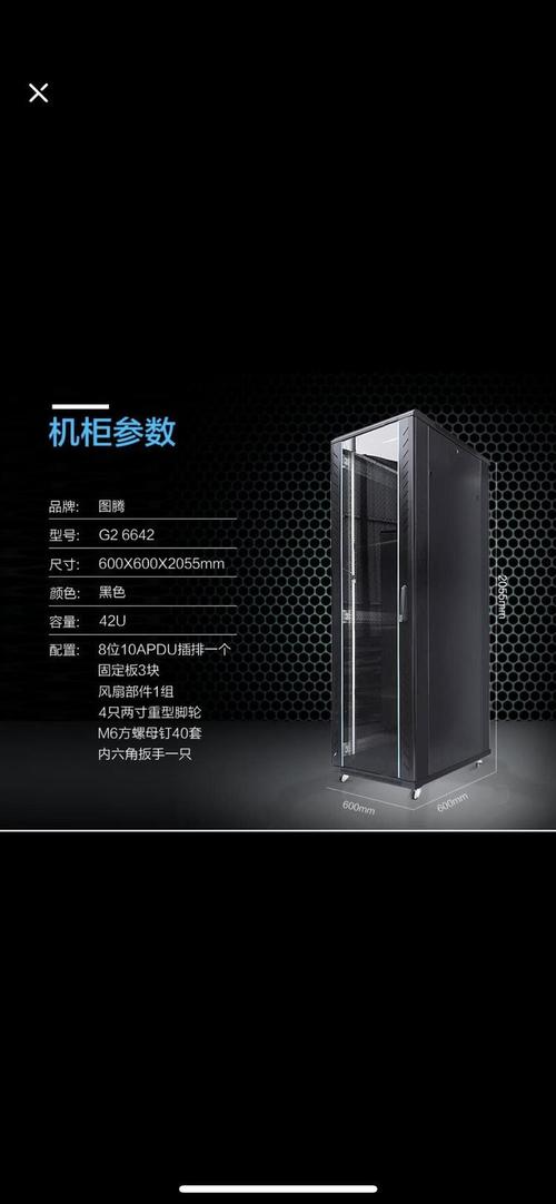 图腾机柜G26642 大型监控机房网络机柜的布线专家与设备承载典范